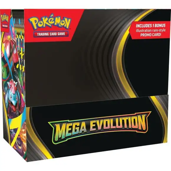 Pokemon TCG Mega Evolution ME01 Enhanced Booster Display