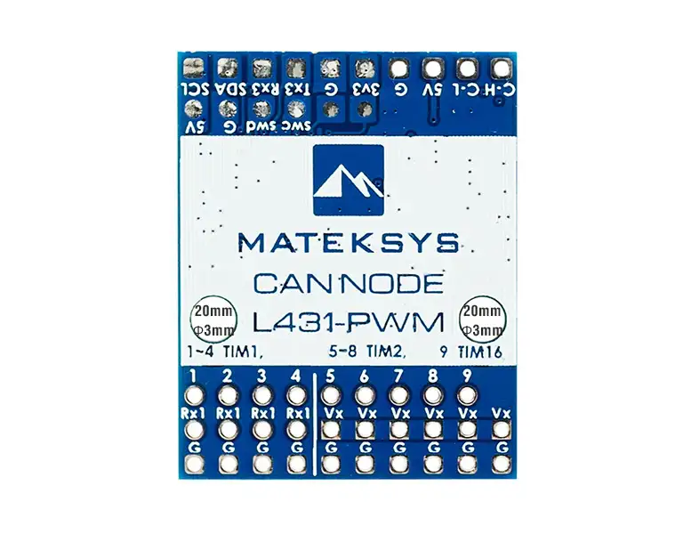 Matek AP_Periph DroneCAN to PWM adapter