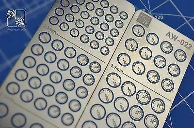 AW-022A Gundam & Weapon Model Detail Thruster Builders Parts Photo Etch Add on