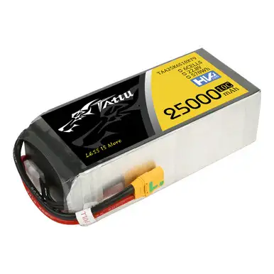 Tattu G-Tech 6S 25000mAh 22.8V 10C High Voltage LiPo Battery with XT90-S Plug for UAV