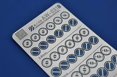 AW-031B Tank Gundam & Weapon Model Detail Thruster Part Metal Photo Etch Add on