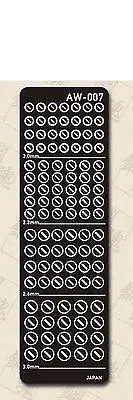 AW-007A Gundam & Weapon Model Detail Thruster Builders Parts Photo Etch