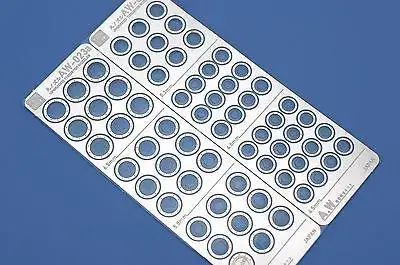 AW-023A Gundam & Weapon Model Detail Thruster Builders Parts Photo Etch Add on