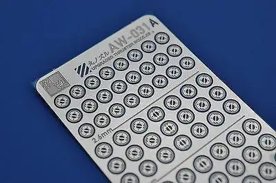 AW-031A Tank Gundam & Weapon Model Detail Thruster Part Metal Photo Etch Add on