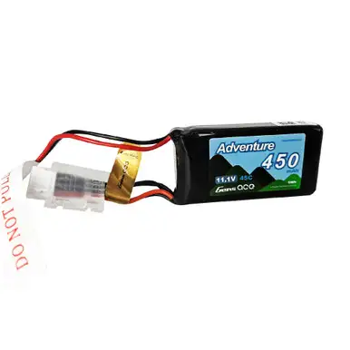 Gens ace 450mAh 11.1V 45C 3S1P Lipo Battery Pack with JSTPHR Plug