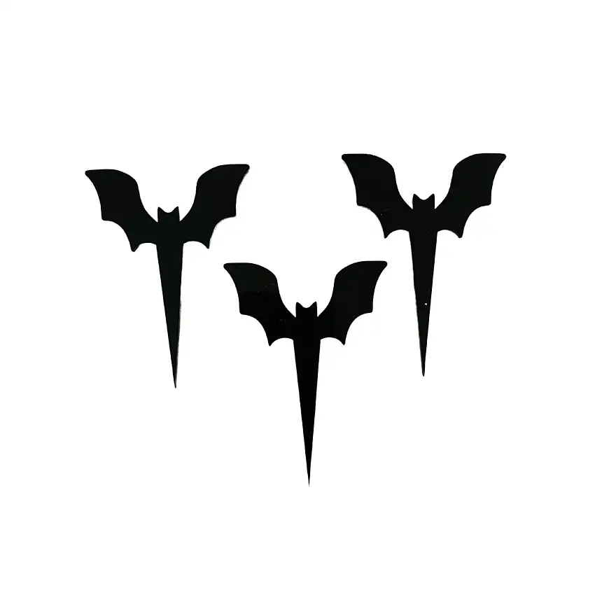 Halloween Bats Cupcake Toppers