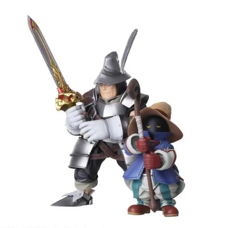 Final Fantasy IX Bring Arts Vivi Ornitier & Adelbert Steiner Two-Pack