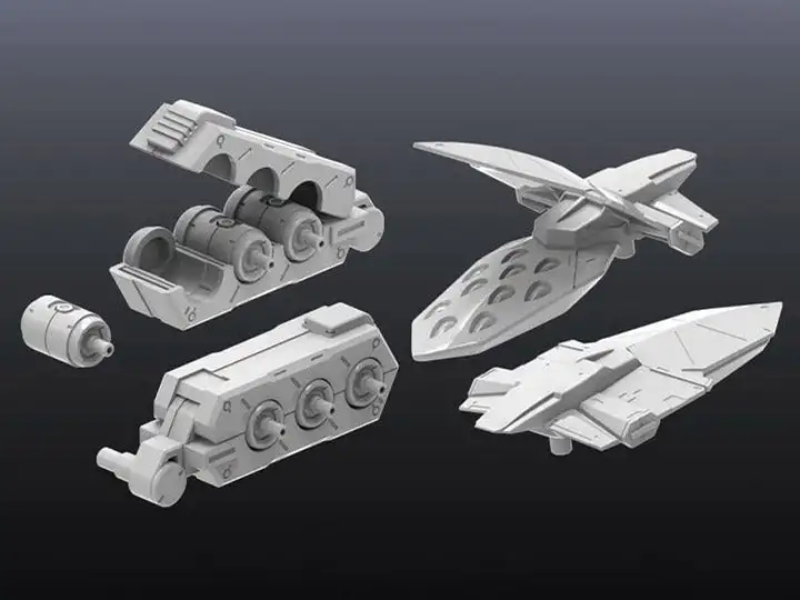 Builders Parts HD 1/144 MS Funnel 01