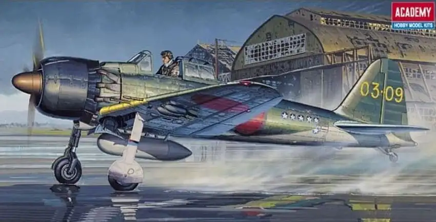 Academy 12493 1/72 Mitsubishi A6M5c Zero-Sen Type 52c Fighter