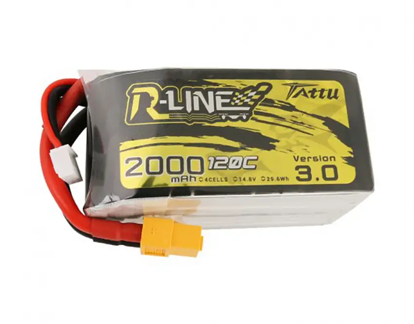 Tattu R-Line Version 3.0 2000mAh 14.8V 120C 4S1P XT60