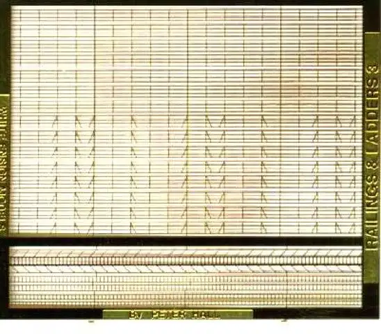 White Ensign Models 714 1/700 3-Bar Rails Detail Set (D)