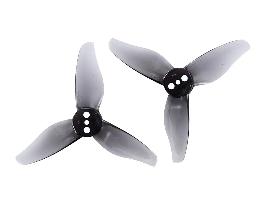 Gemfan Hurricane 3 Blade 2023 Clear Gray 1.5mm