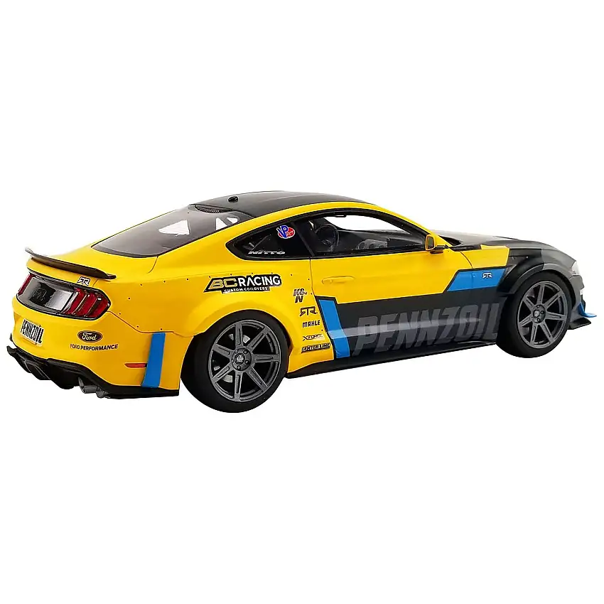 2021 Ford Mustang RTR Spec 5 Widebody "Pennzoil" Livery "USA Exclusive" Series 1/18 Model Car by GT Spirit for ACME