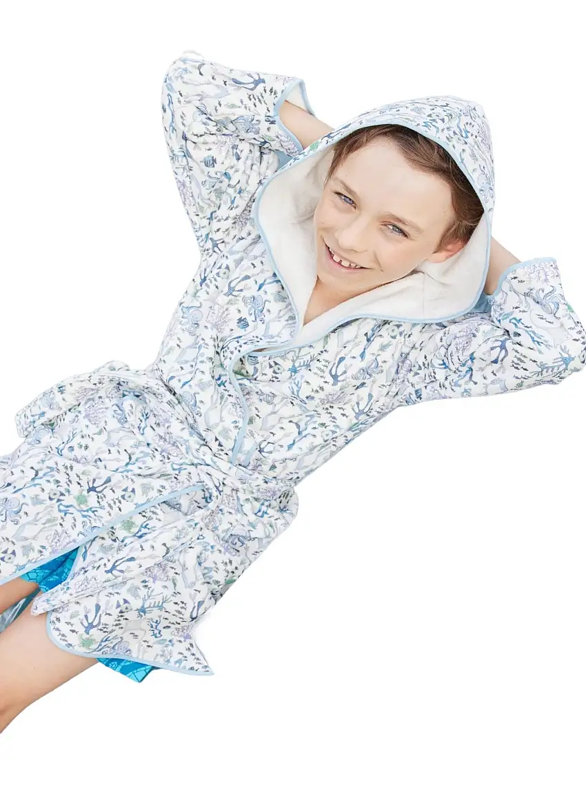 Coral Reef Bathrobe