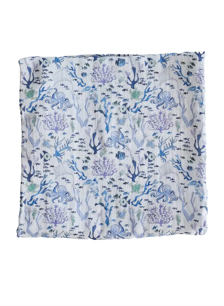 Coral Reef Shawl Blanket