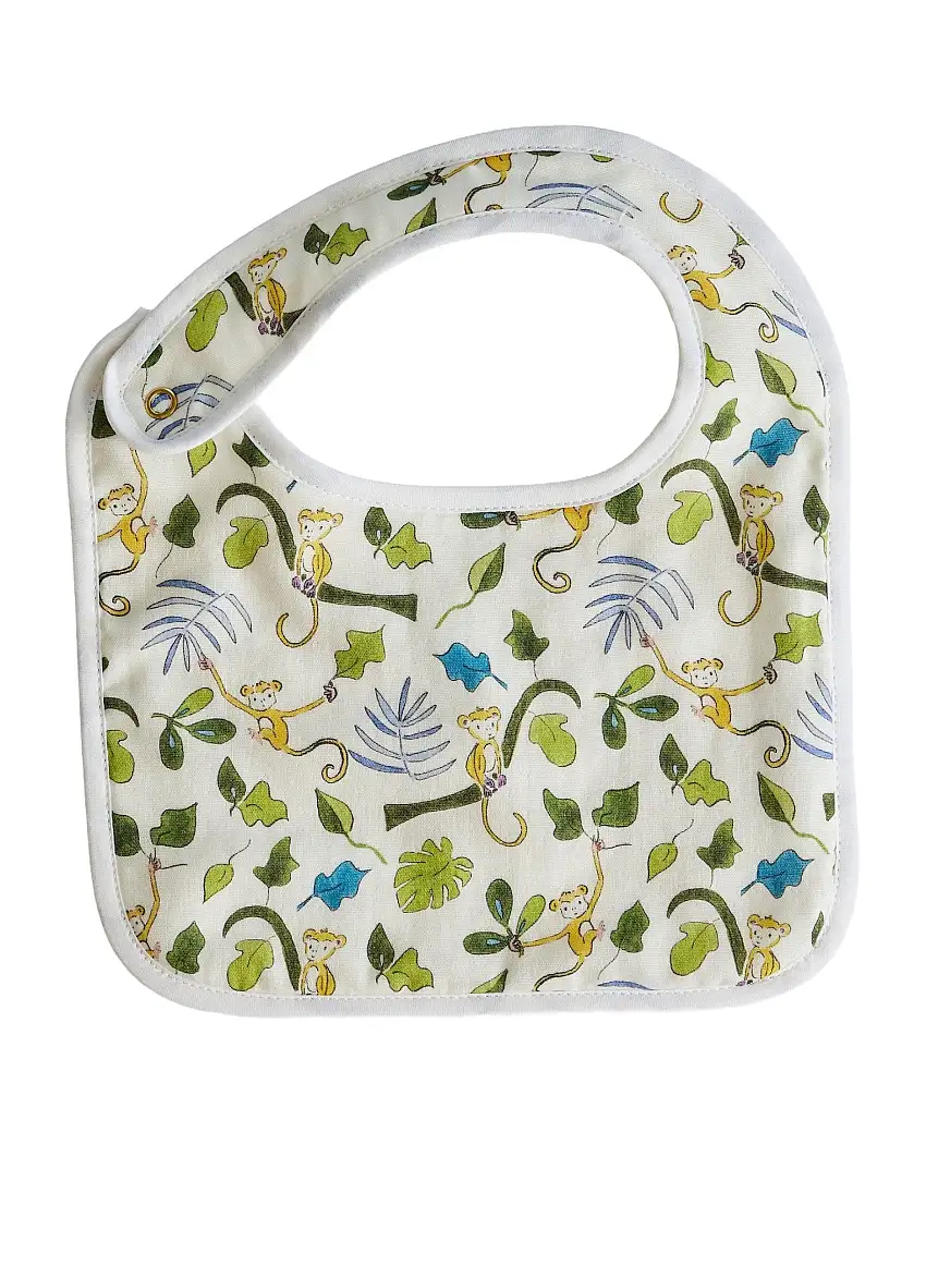 Happy Monkey Bib