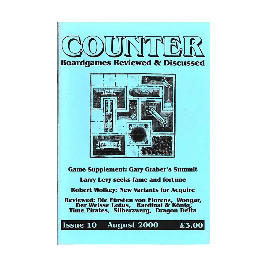 #10 "Gary Graber's Summit, Larry Levy Seeks Fame and Fortune, New Variants for Acquire"