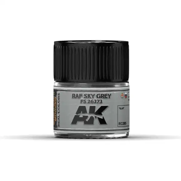 AK Interactive Real Color RAF Sky Grey 10ML Acrylic Hobby Paint Bottle