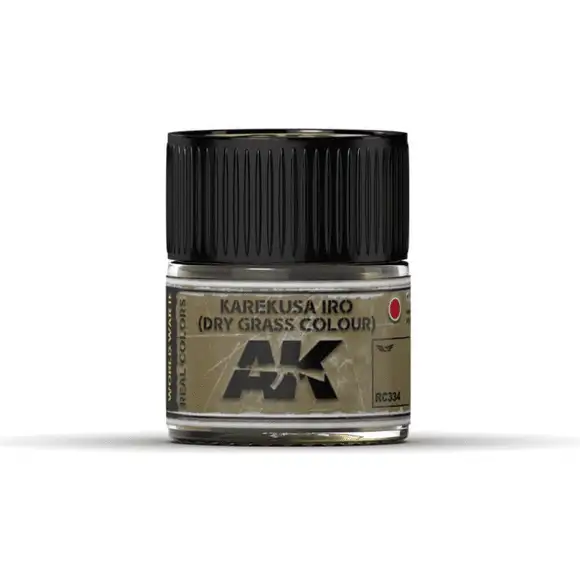 AK Interactive Real Color Karekusa IRO Dry grass Color 10ML Acrylic Hobby Paint Bottle