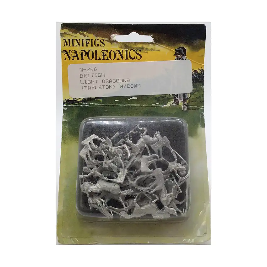 British Light Dragoons (Tarleton) w/Command