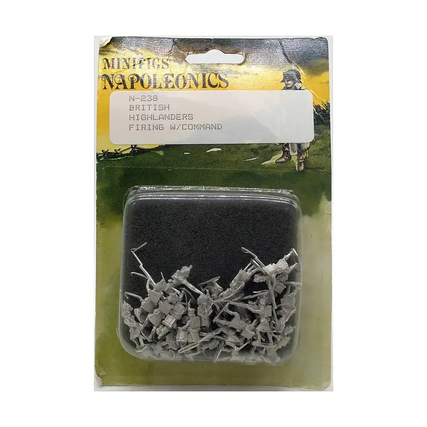 British Highlanders Firing w/Command