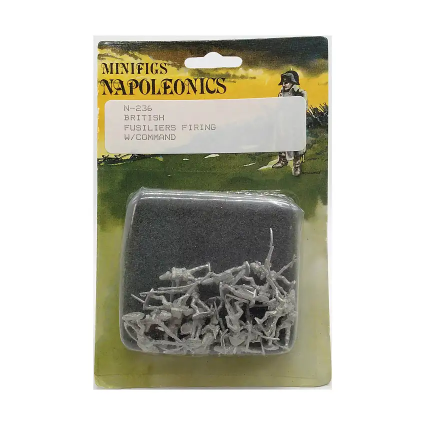British Fusiliers Firing w/Command