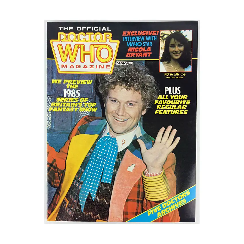 #96 "Five Doctors Archives, Nicola Bryant Interview, Panopticon West Convention"