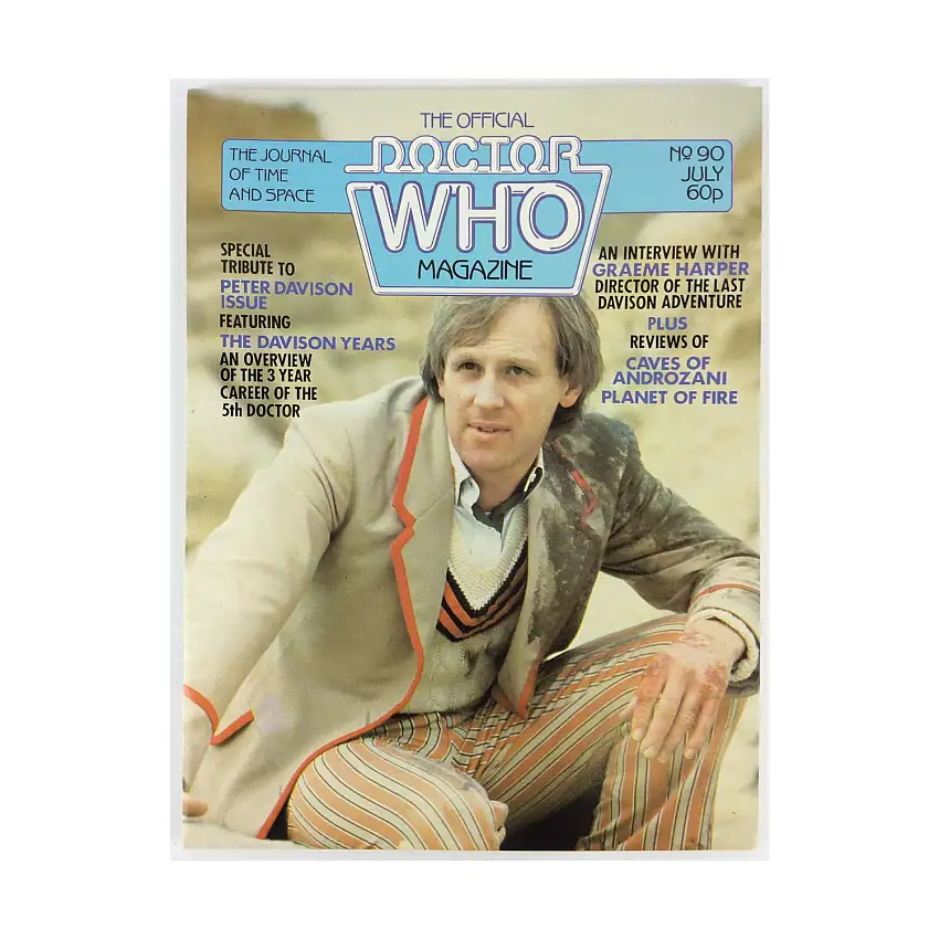 #90 "Tribute to Peter Davidson, Interview With Graeme Harper, Caves of Androzani"