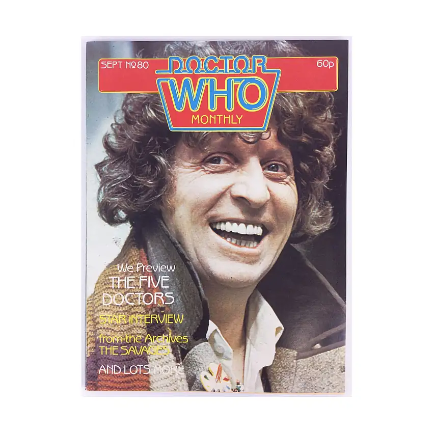 #80 "The Five Doctors, Star Interview, The Savages"