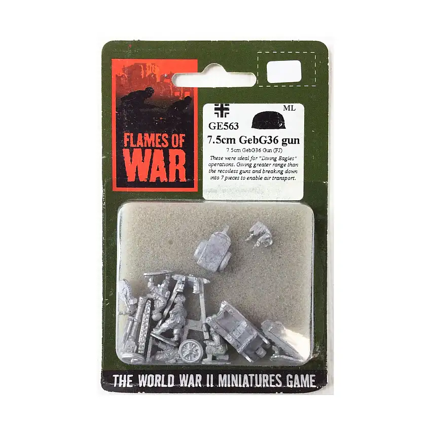 7.5 GebG36 Gun w/Kettenkrad