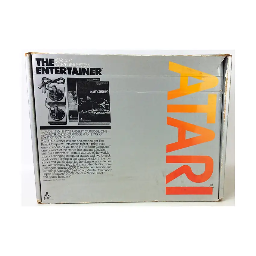 Atari 400 - The Entertainer - Box Only!