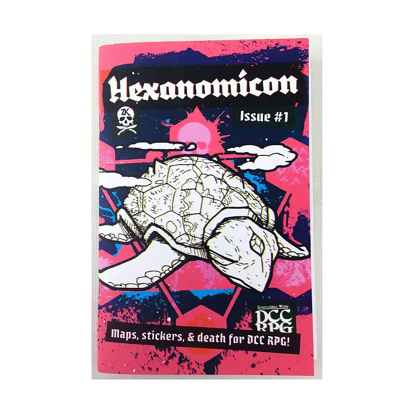 #1 Map, Stickers, & Death for DCC RPG!