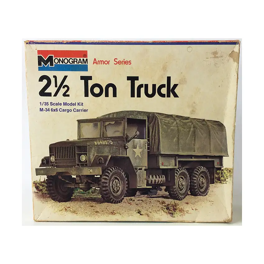 2 1/2 Ton Truck - M-34 6x6 Cargo Carrier