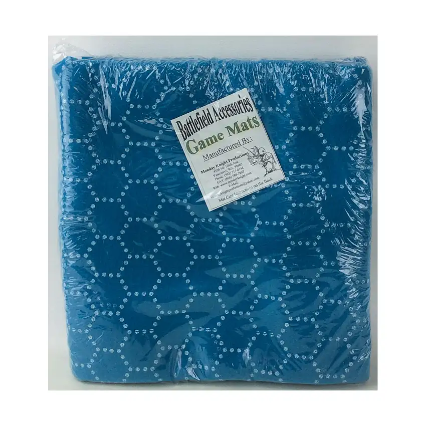 1 1/2" Hex Mat - Sea, No Wave Pattern