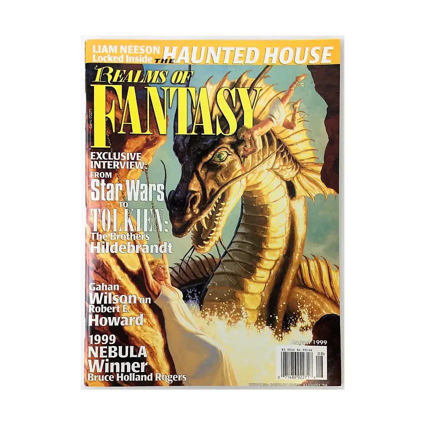 1999 August "From Star Wars to Tolkien, The Brothers Hildebrandt, 1999 Nebula Winner"