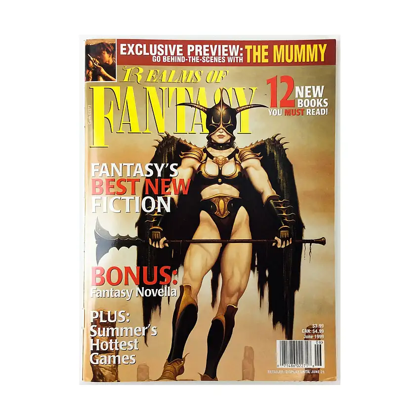 1999 June "Fantasy's Best New Fiction, Fantasy Novella, Summer's Hottest Games"