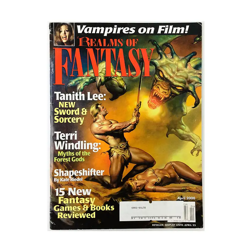 2000 April "Tanith Lee, New Sword & Sorcery, Vampires on Film"