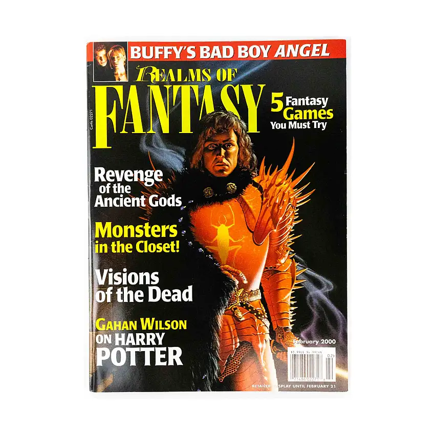 2000 February "5 Fantasy Games You Must Try, Revenge of the Ancient Gods, Monsters in the Closet"