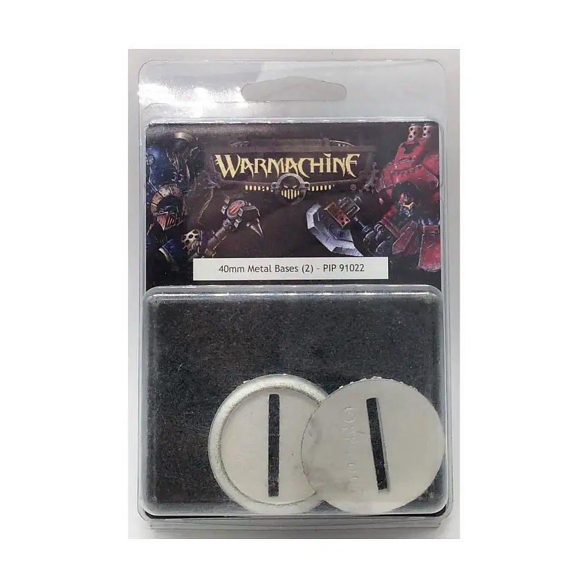 40mm Round Metal Bases