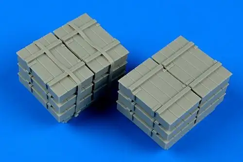 Aerobonus 480114 1/48 US Army Load; Crates on Skids