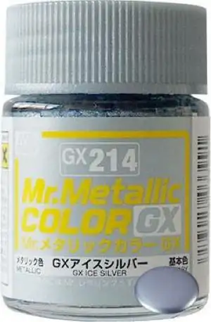 GX214 Metallic Ice Silver 18ml