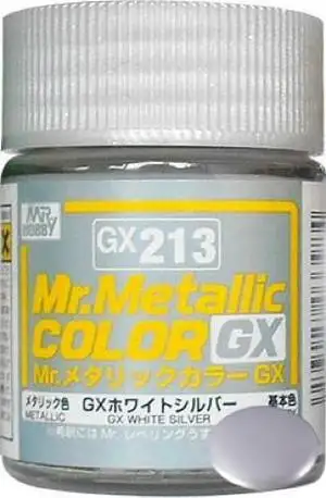 GX213 Mr. Metallic Color GX White Silver