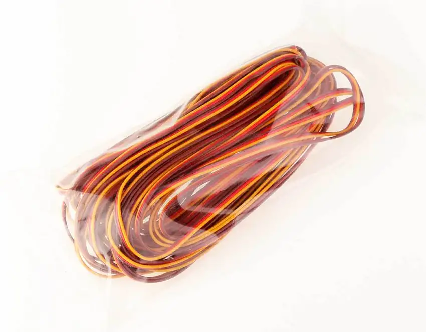 22AWG Flat Standard Servo Wire 50ft