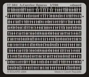 Eduard 17504 1/700 Ship- Aircraft Carrier Figures (Painted)