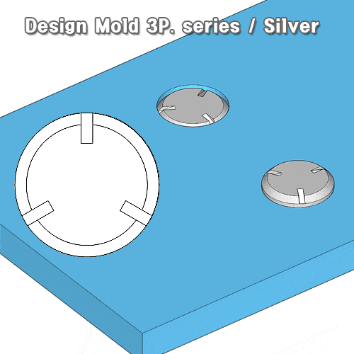 Design Mold 3P. Series / Silver 20 ct