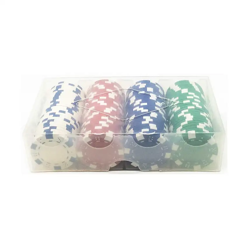 100 Piece Poker Chip Set