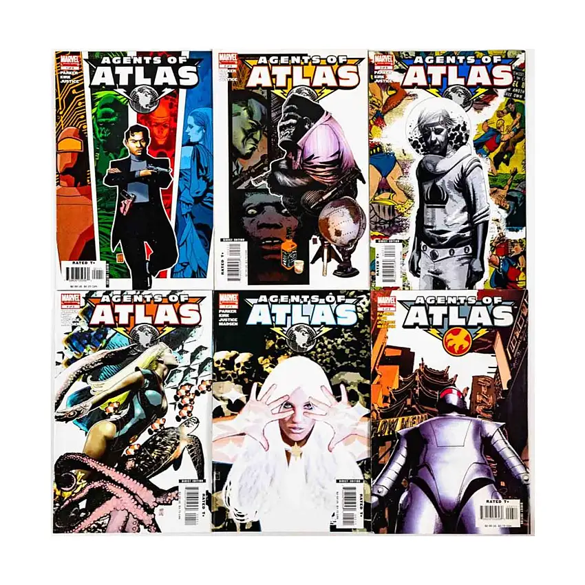 Agents of Atlas 1st Series Complete Collection - Issues #1-6
