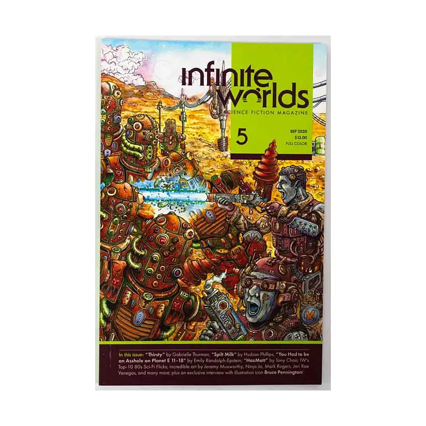 #5 "Thirsty, Spilt Milk, Planet E 11-18"