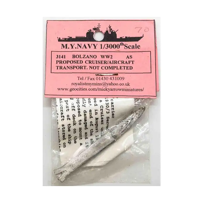 Bolanzo Proposed Cruiser/ Aircraft Transport