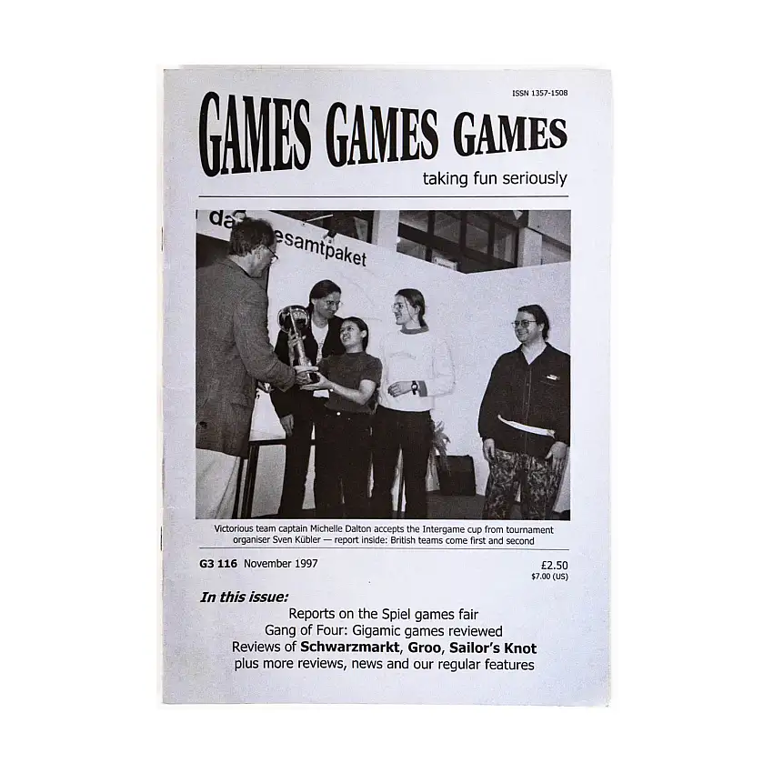 #116 "Spiel Games Fair, Gigamic Game Review, Schwartzmarkt"